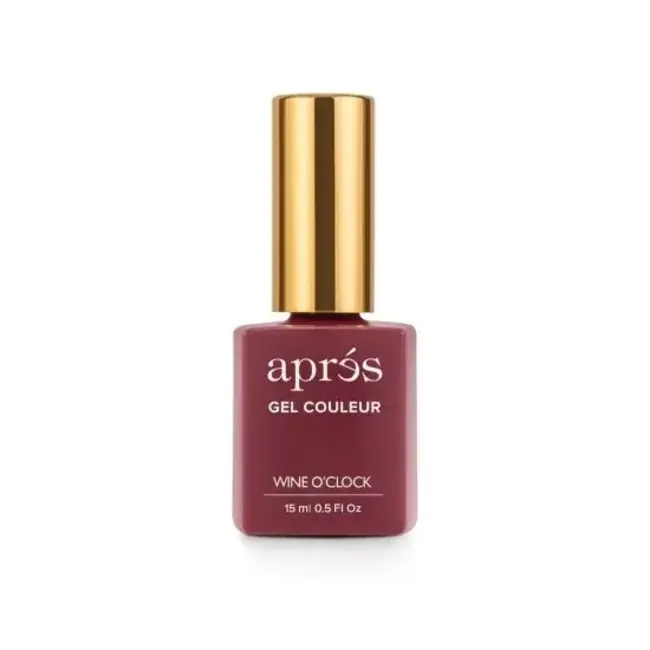 Apres - Gel Couleur - 287 Wine O'Clock - 0.5 oz