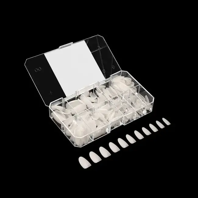 Apres - Tip Box Gel X - Whitney - Natural Round - Medium