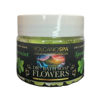 LA PALM Volcano Spa - Dry Bath Soap Flowers - 12 oz - Spearmint