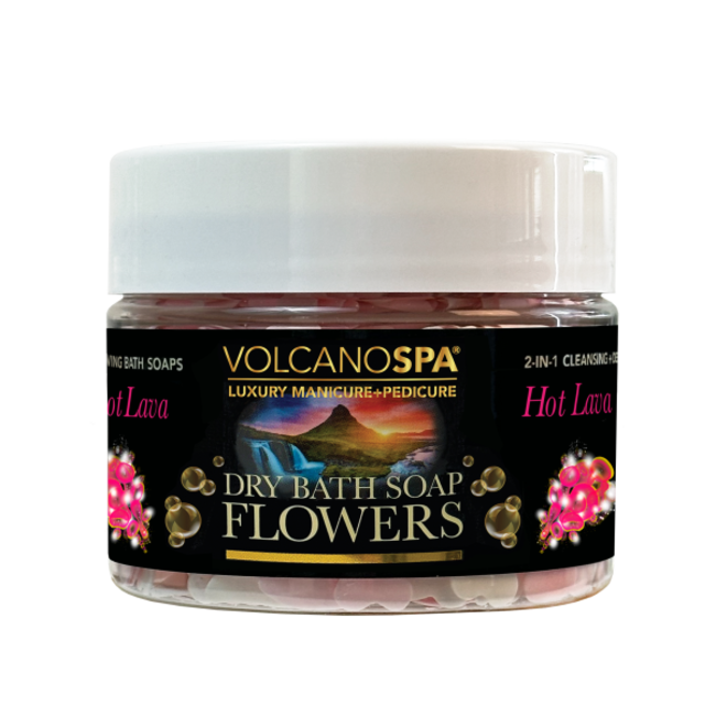 Volcano Spa - Dry Bath Soap Flowers CBD - 12 oz - Hot Lava