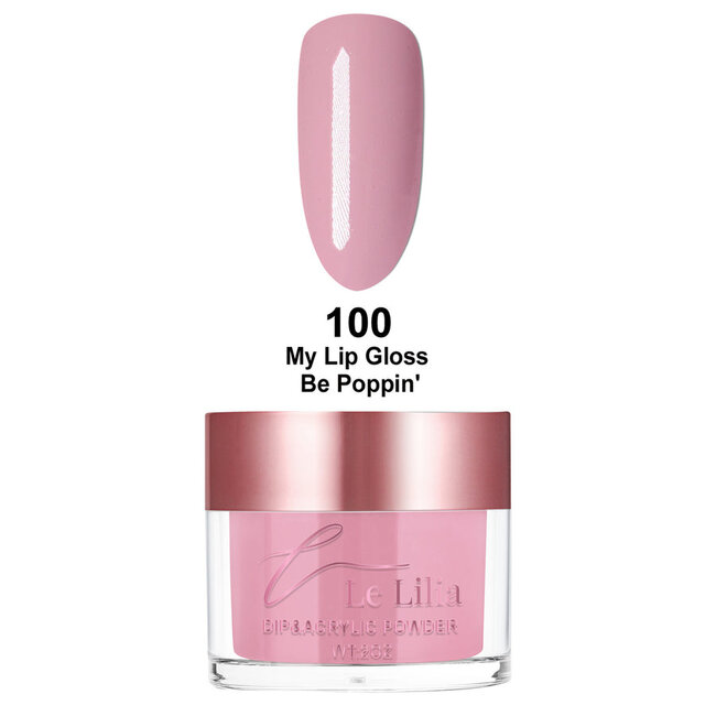 Le Lilia - 100 - My Lip Gloss Be Poppin' - AIO Powder - 2 oz