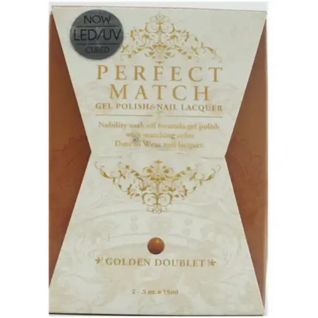 LeChat Perfect Match - 022 - DUO Polish - Golden Doublet