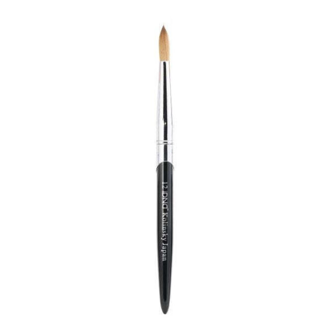 DND - Kolinsky Acrylic Brush - Black - #12