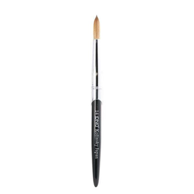 DND - Kolinsky Acrylic Brush - Black - #14