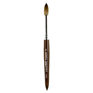 Sophia Sophia - Kolinsky Acrylic Brush - Japan - Wood - #18