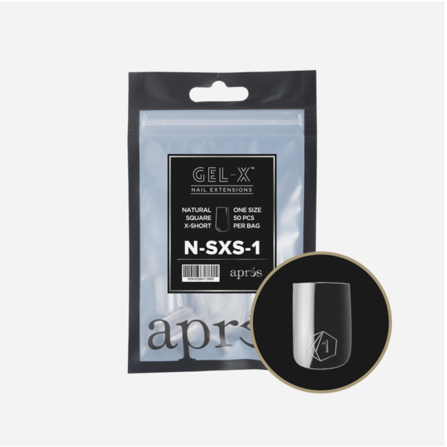 Apres - Refill Bags - Natural - Square Extra Short - #1