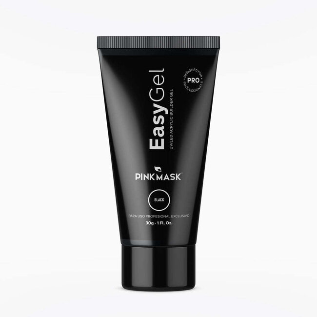 Pink Mask - Easy Gel - Black - 1 oz