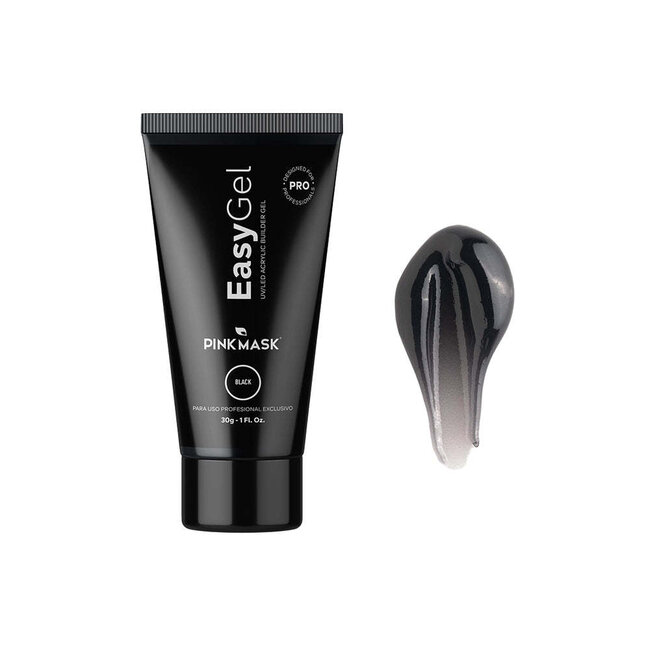 Pink Mask - Easy Gel - Black - 1 oz