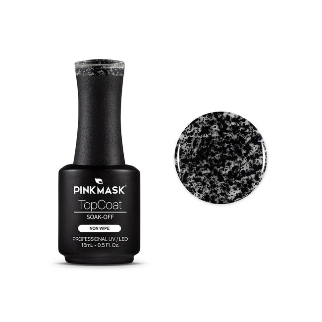 Pink Mask - Gel Top Coat 019 - Matte Dots  #1