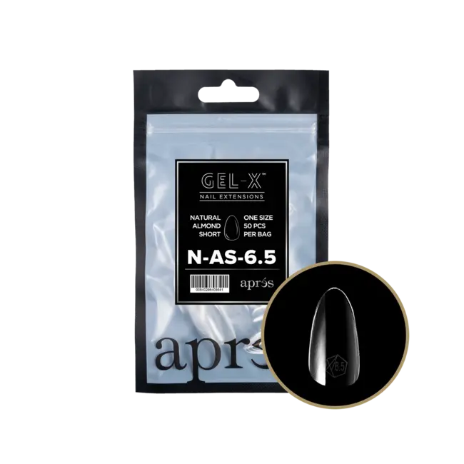 Apres - Refill Bags - Natural - Almond Short - #6.5