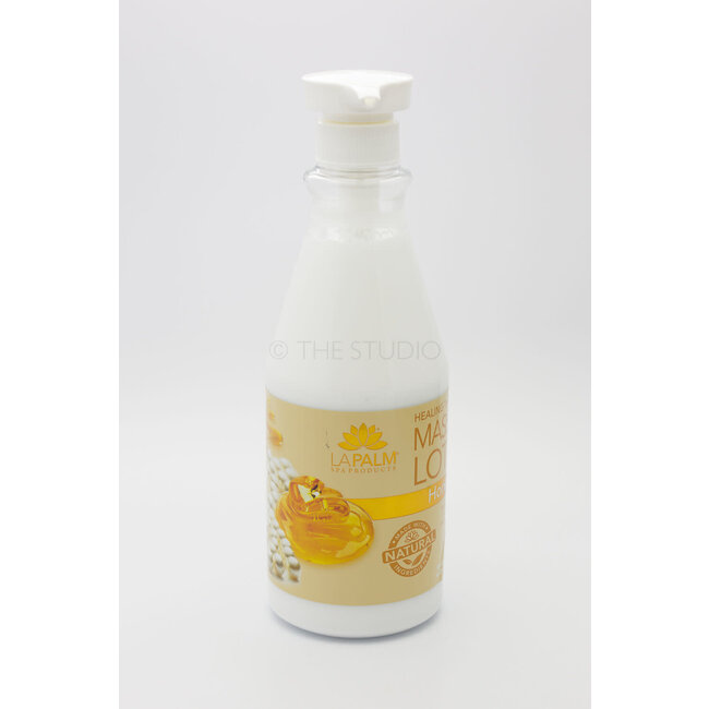 La Palm - Massage Lotion - 24 oz - Honey Pearl
