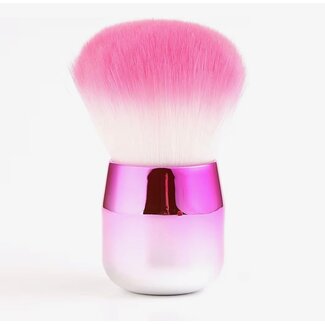 The Studio The Studio - White Pink Ombre Dust Brush - Round Head - SM