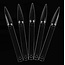 Tip Color Swatch - Individuals - Stiletto Clear - 50 count