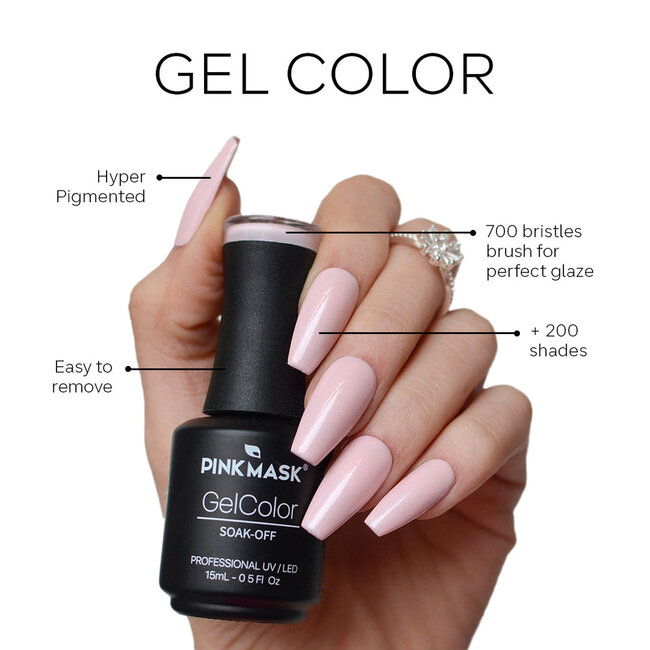 Pink Mask - Gel Polish - 153 Nicki