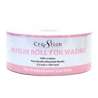 Cre8tion Cre8tion - Waxing Muslin Roll - 3.5" x 100 yards