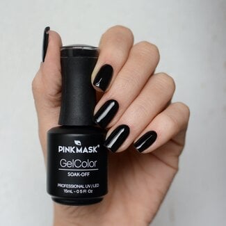 Pink Mask Pink Mask - Gel Polish - 101 Back in Black