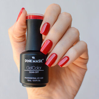 Pink Mask Pink Mask - Gel Polish - 134 California Red