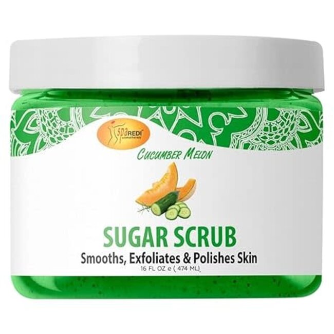 Spa Redi - Scrub Gel - 16 oz - Cucumber Melon