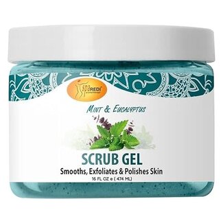 Spa Redi Spa Redi - Pedi Scrub Gel - 16 oz - Mint & Eucalyptus