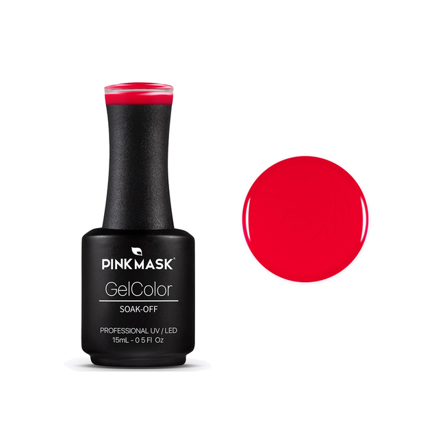 Pink Mask - Gel Polish - 135 Red John
