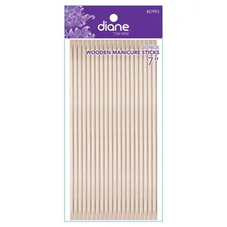 Diane Diane - 7" Wooden Manicure Sticks - D993N