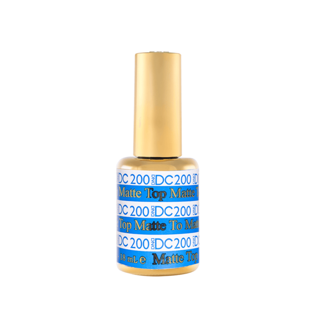 DC - Gel - 200 - Matte Top Coat - 0.5 oz