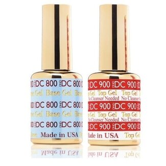 DC DC - Gel Set - 800 /900 - Base and No Cleanser Top Coat