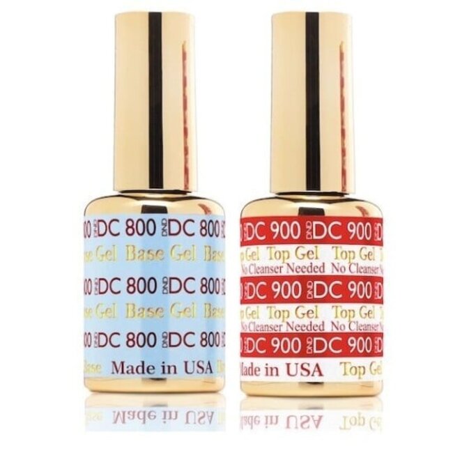 DC DC - Gel Set - 800 /900 - Base and No Cleanser Top Coat