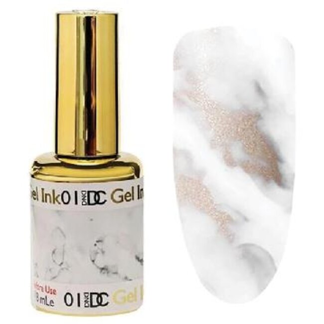DC DC - Marble Gel Ink - 01 - White - .6 fl oz
