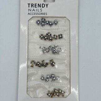 Trendy -  Gold and Silver Crosses - 36 pcs