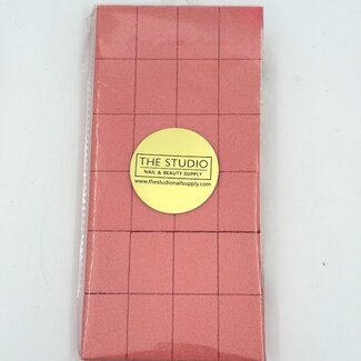 The Studio The Studio - Mini Buffers - 80/80 Grit - Orange - 24 ct