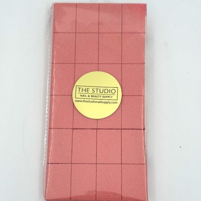 The Studio - Mini Buffers - 80/80 Grit - Orange - 24 ct