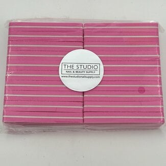 The Studio The Studio - Small File Buffer - 100/180 - Pink - 20 ct