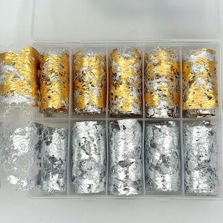 The Studio The Studio - MESH Foil Pack #56 - Gold & Silver Mesh
