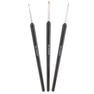 DL - Nail Striping Brush Set - 3 piece - DL C502