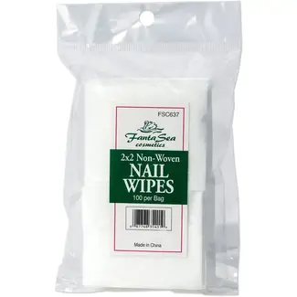 FantaSea FantaSea - 2x2 Non-Woven Nail Wipes - 100 Bag - FSC637