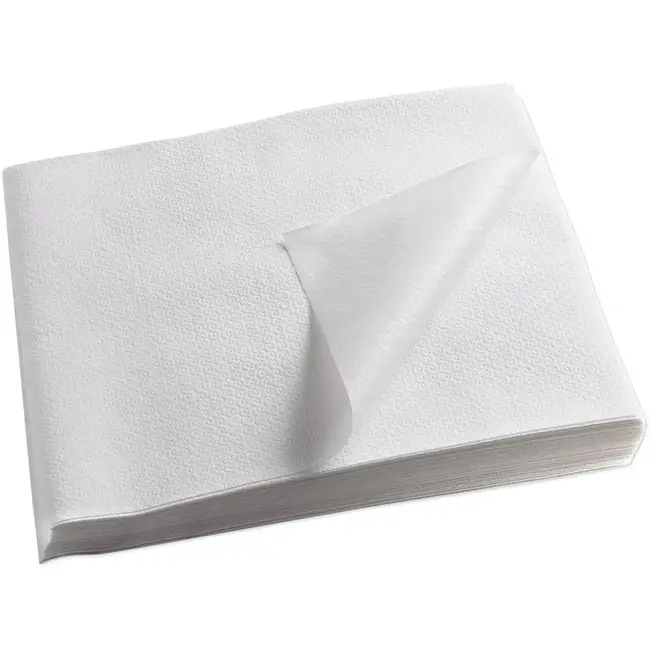 DL - Protective Nails Towels with Plastic Backing Bibs - C412 - 50 sheets