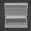 Carbide Nail Drill Bit Holder - 20 Holes - Clear