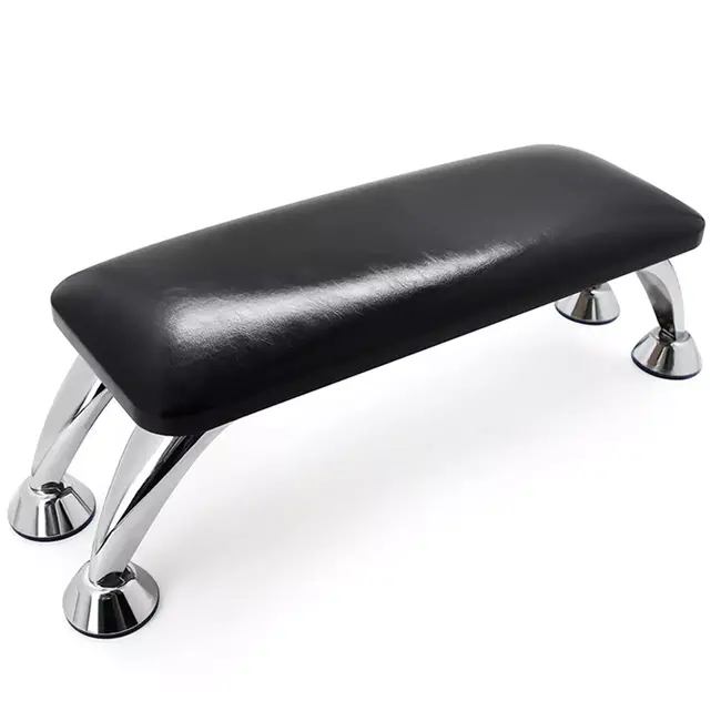 Manicure Leather Hand Arm Rest Pillow - Black