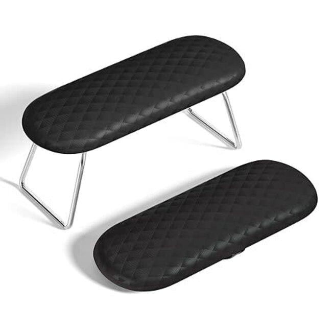 Golden - Hand Arm Rest  w/ Stand - Black