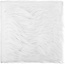 Display Photo Mat - White Square Fluffy - 15"x15"