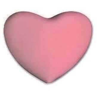 The Studio Heart Shaped Arm Rest -  Hot Pink