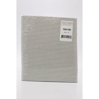 The Studio The Studio - Files - Regular - 100/180  - Zebra/ White - 50 Count