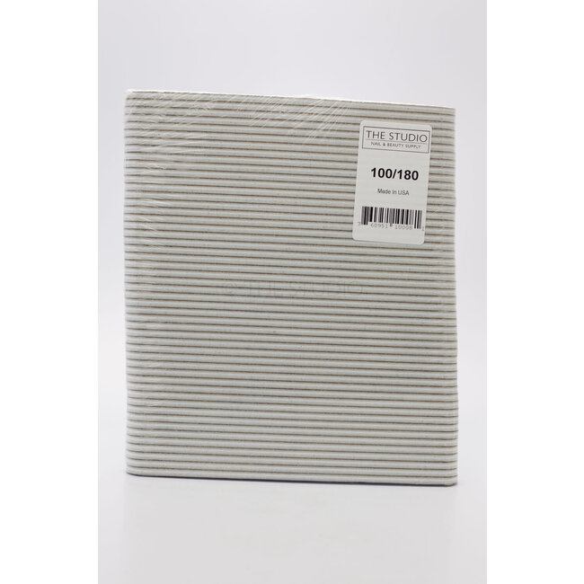 The Studio - Files - Regular - 100/180  - Zebra/ White - 50 Count