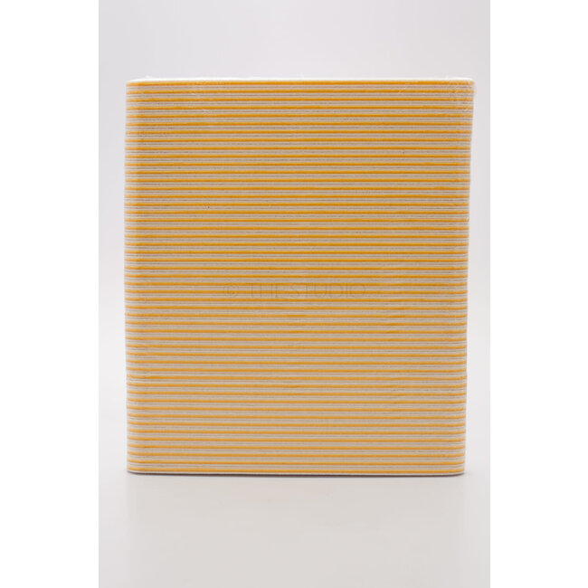 The Studio - Files - Regular - 100/100 - White/ Light Orange - 50 Count