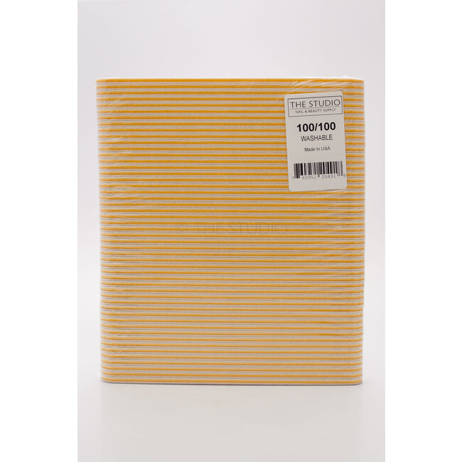 The Studio - Files - Regular - 100/100 - White/ Light Orange - 50 Count