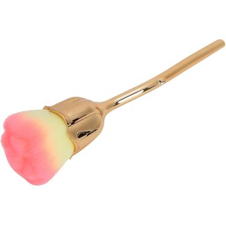 The Studio The Studio - Rose Dust Brush - Orange/ Yellow