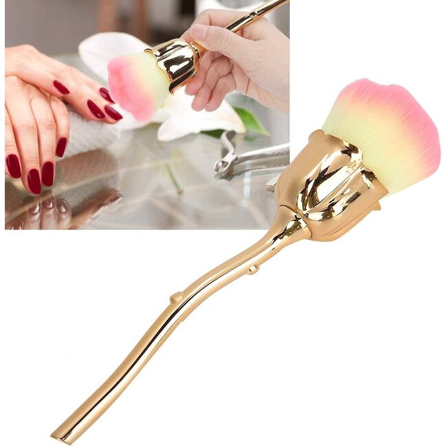 The Studio - Rose Dust Brush - Orange/ Yellow