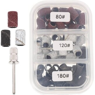 The Studio Sanding Bands - Assorted Grits w/Mandrel - 75 Ct