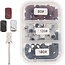 Sanding Bands - Assorted Grits w/Mandrel - 75 Ct
